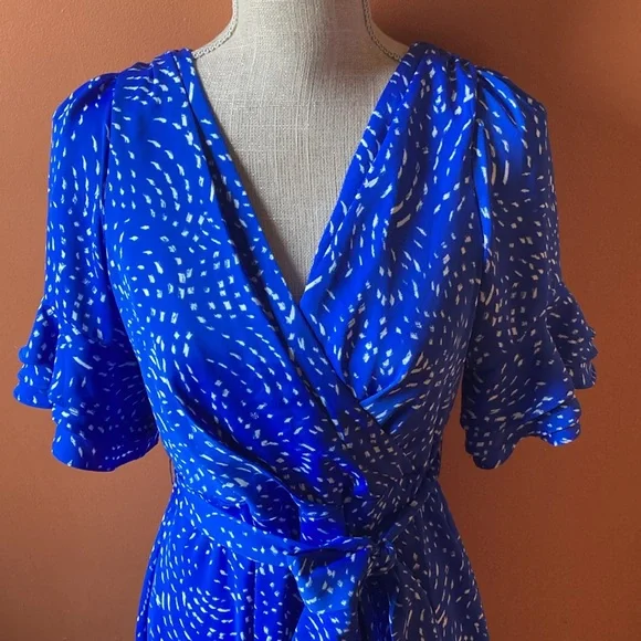 DKNY Blue Midi Dress - Picture 2 of 10